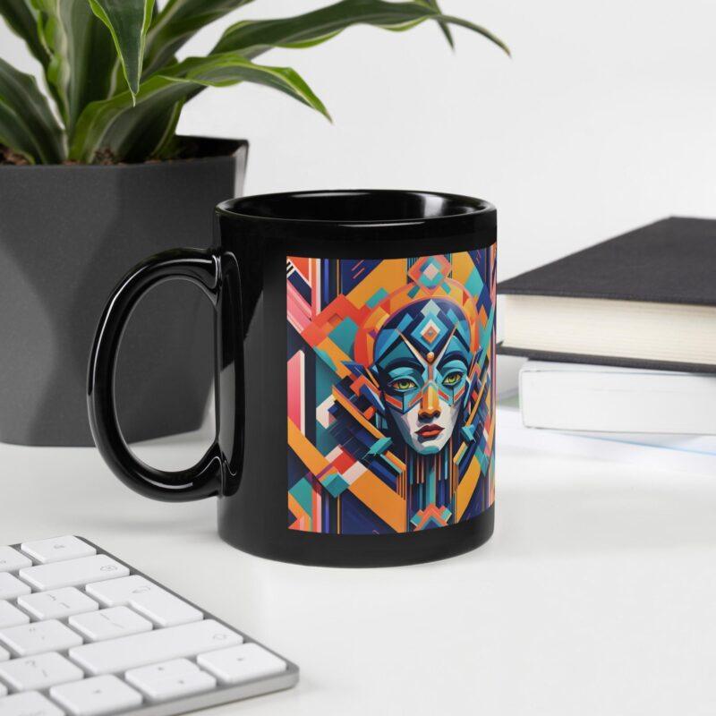 Black Glossy Mug